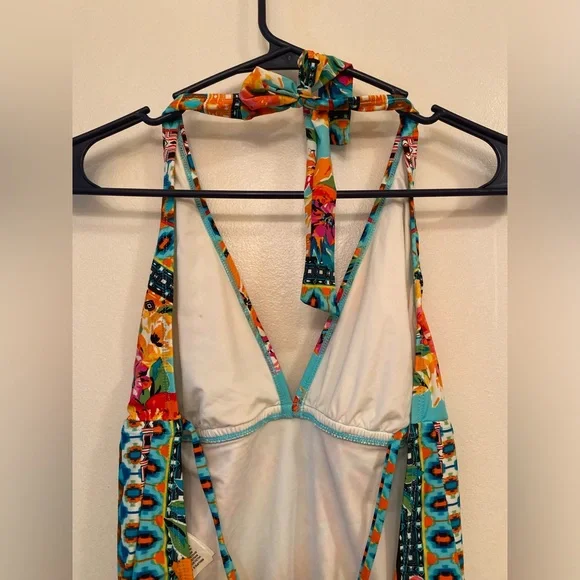 NWOT La Blanca Floral One Piece Swimsuit - Size 10 - Picture 8 of 12